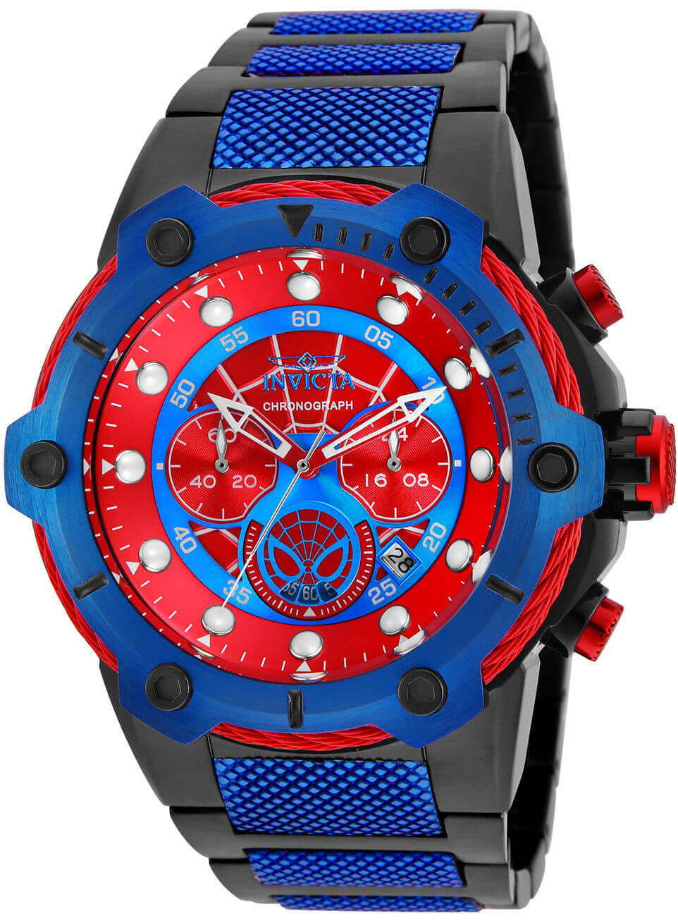 Levně Invicta Marvel Spiderman Chronograph Quartz 25782