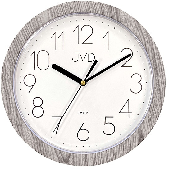 Levně JVD Nástěnné hodiny s tichým chodem H612.22
