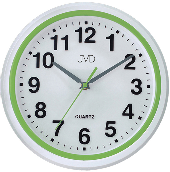 JVD Nástěnné hodiny s plynulým chodem HA41.3