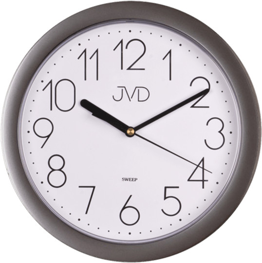 JVD Nástěnné hodiny s plynulým chodem HP612.25