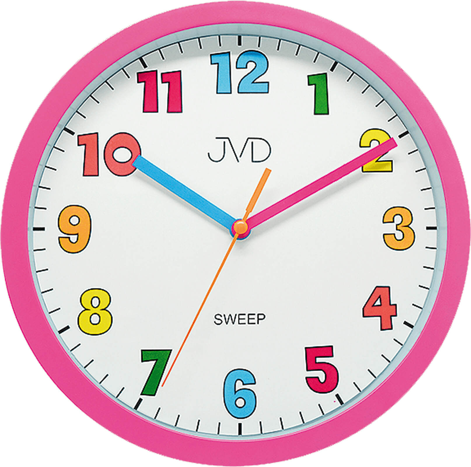 JVD Nástěnné hodiny s tichým chodem HA46.2