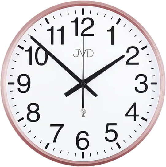 JVD Radiově řízené nástěnné hodiny RH684.5