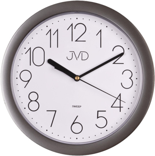 JVD Nástenné hodiny HP612 Grey