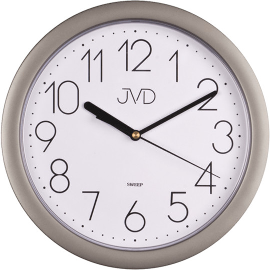 JVD Nástěnné hodiny HP612 Silver