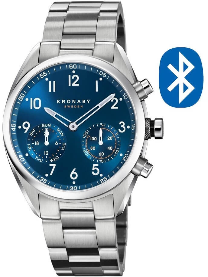 Kronaby -  Vodotěsné Connected watch Apex S3762/1