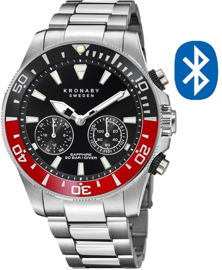 Levně Kronaby Vodotěsné Connected watch Diver S3778/3