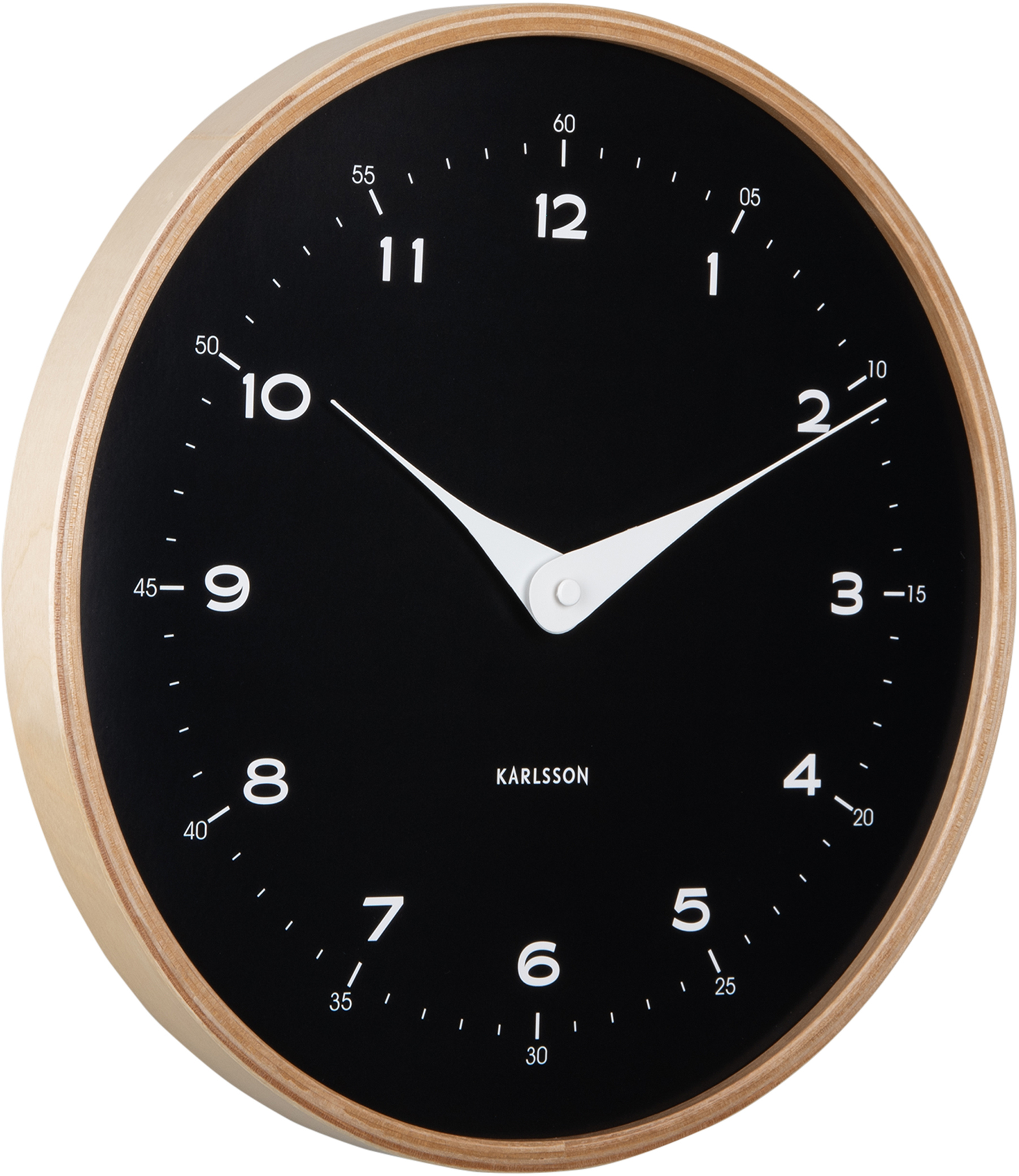 Karlsson Designové nástěnné hodiny KA5995BK