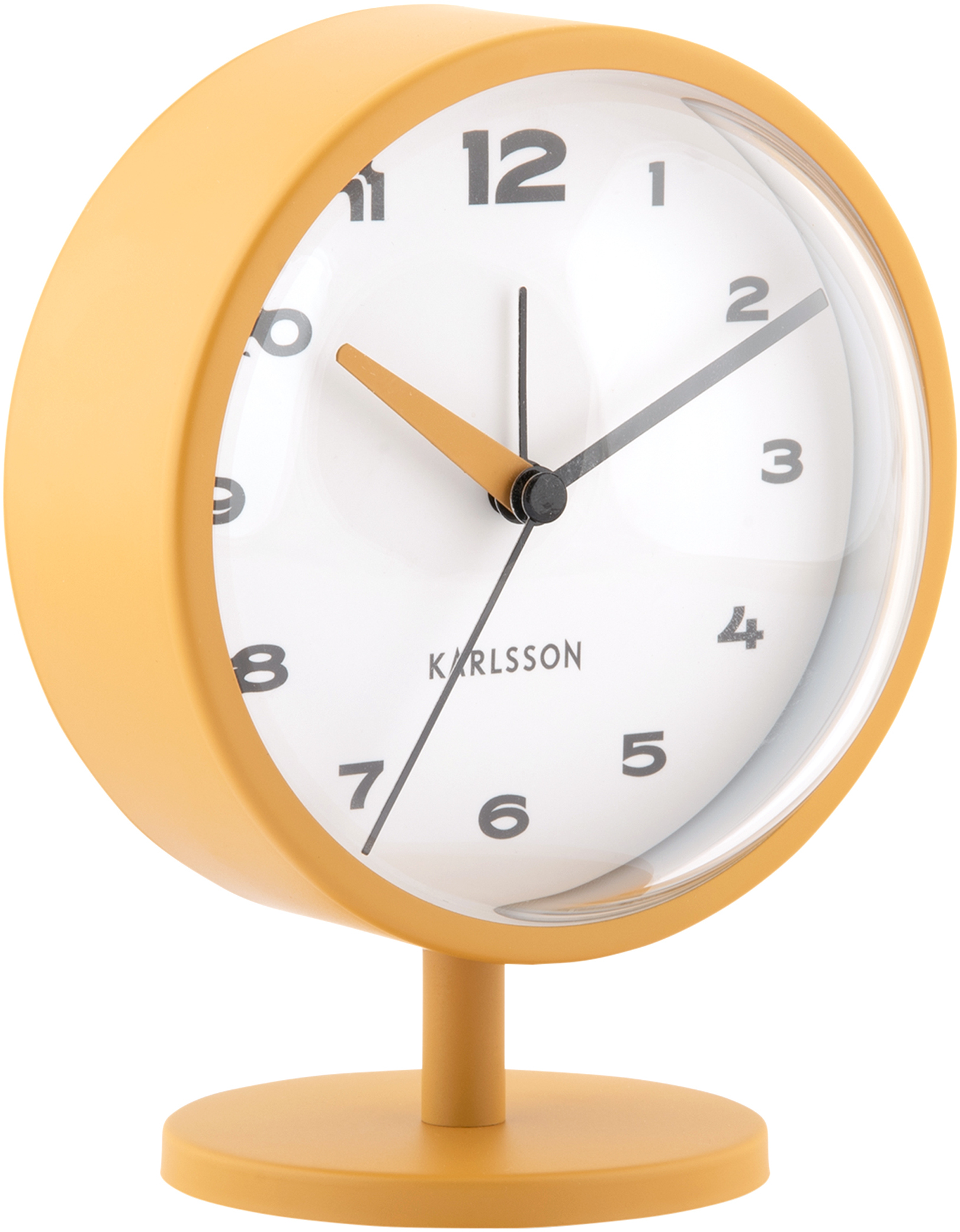 Karlsson Designové stolní hodiny s budíkem 6027YE