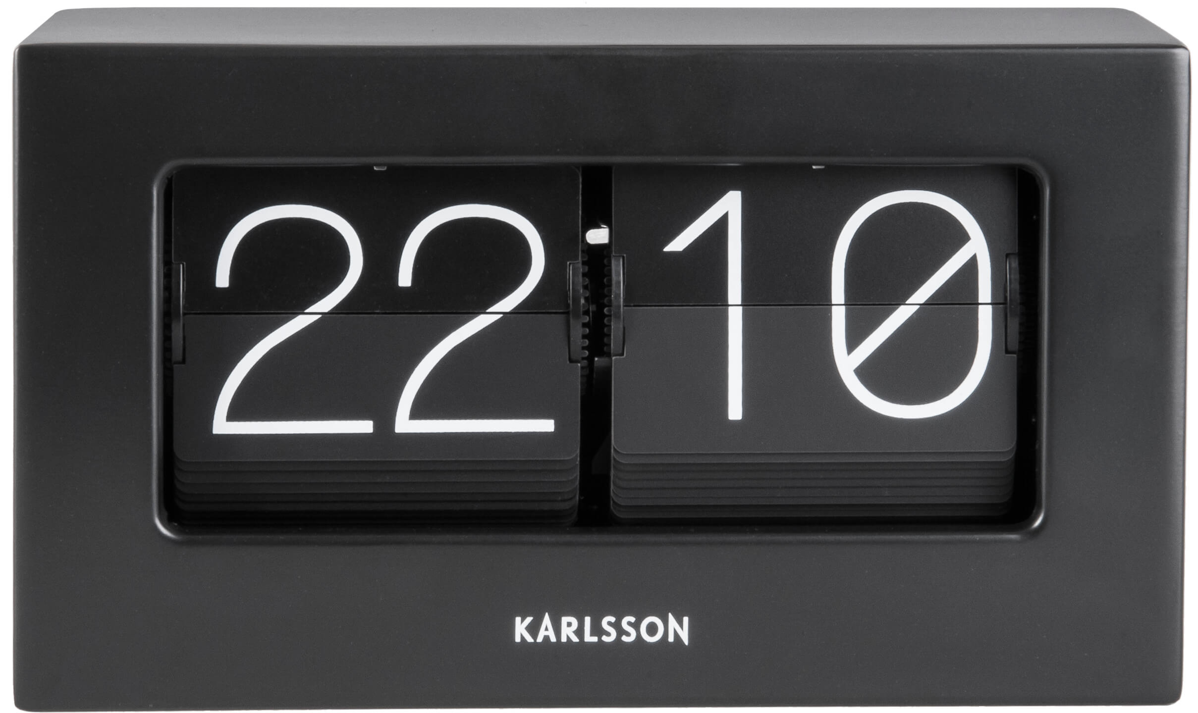 Karlsson Překlápěcí stolní hodiny KA5620BK