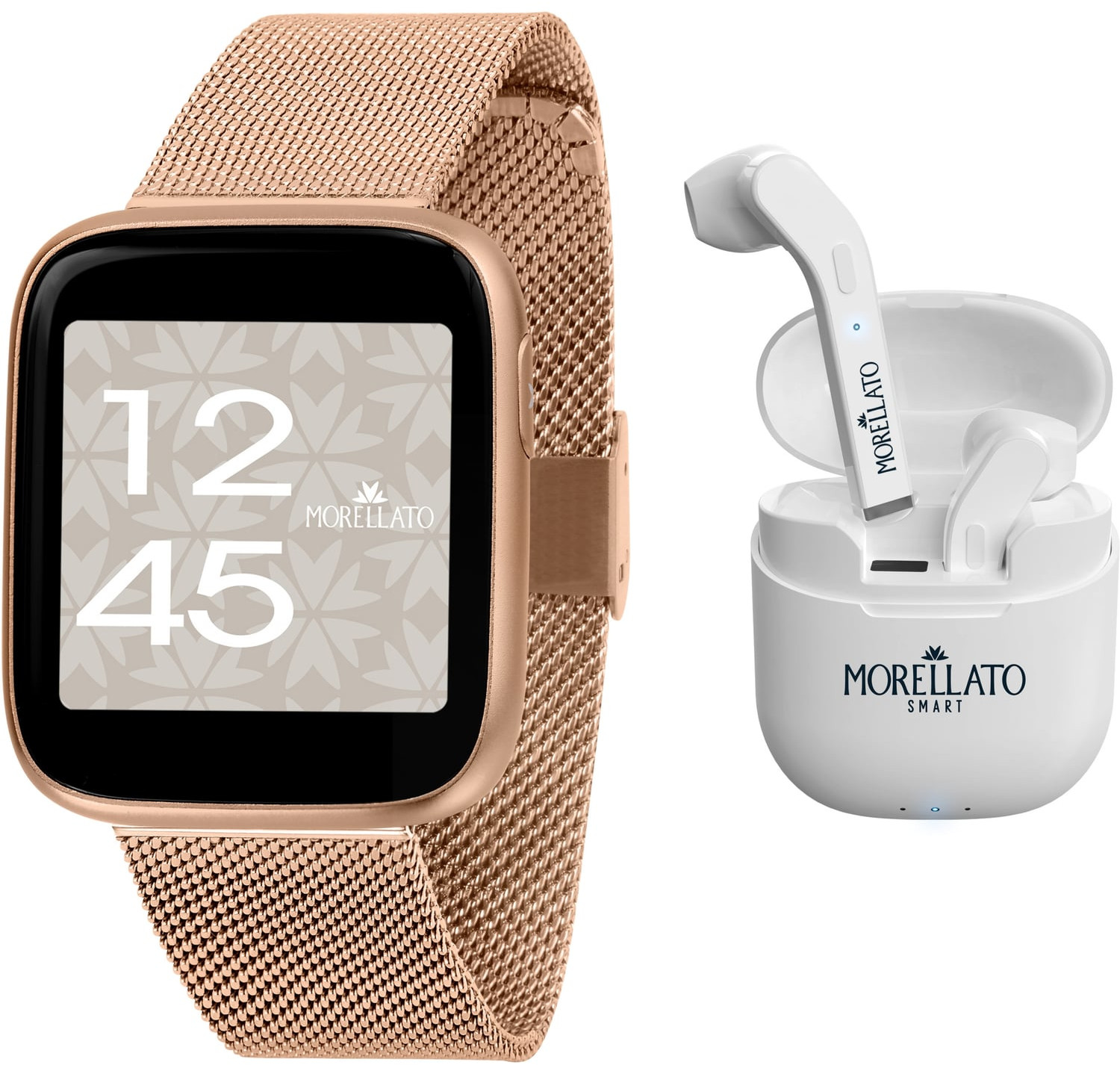 Morellato M-01 Smartwatch R0153167504 + bezdrátová sluchátka
