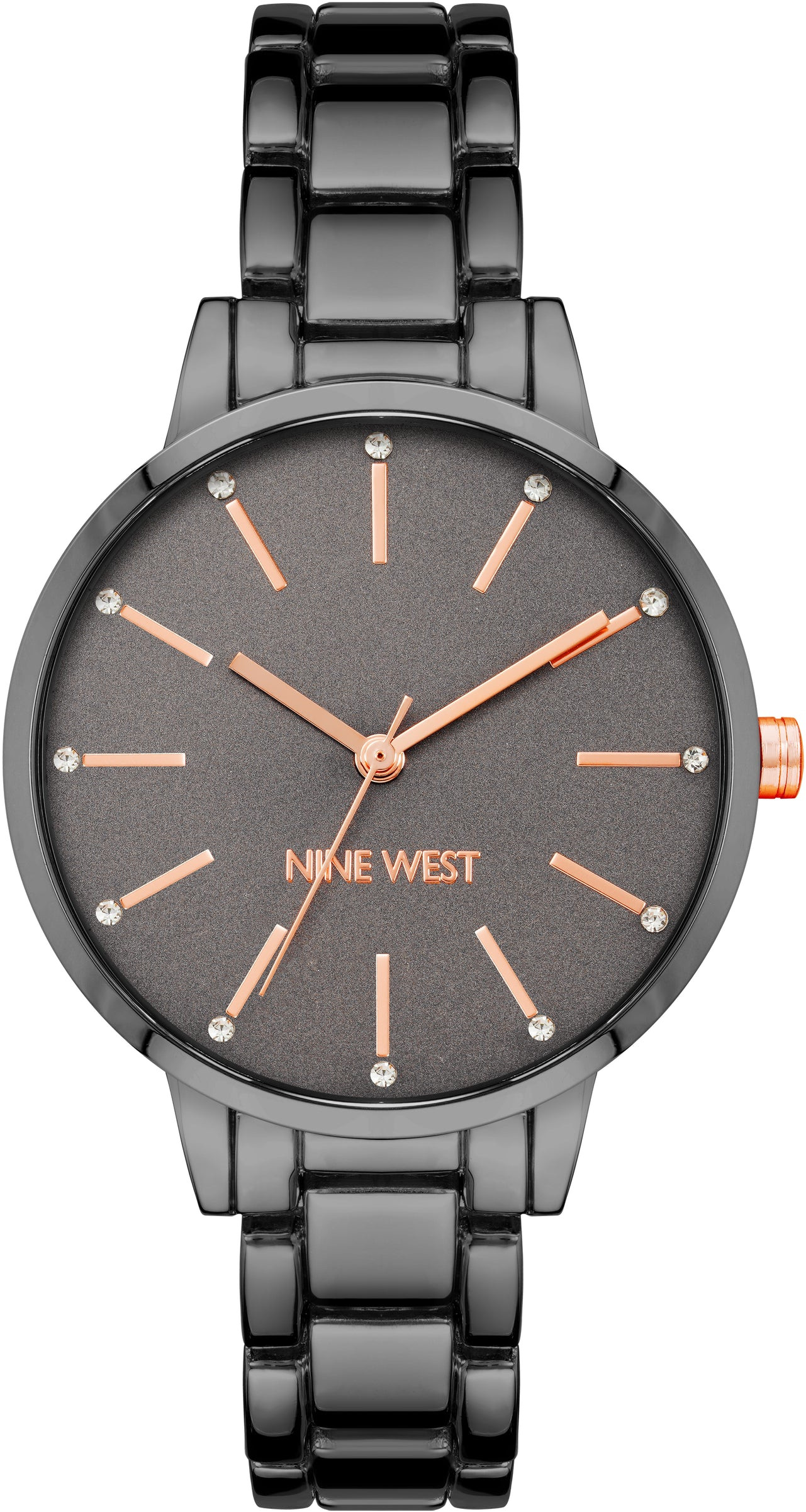 Levně Nine West Analogové hodinky NW/2099GYGY