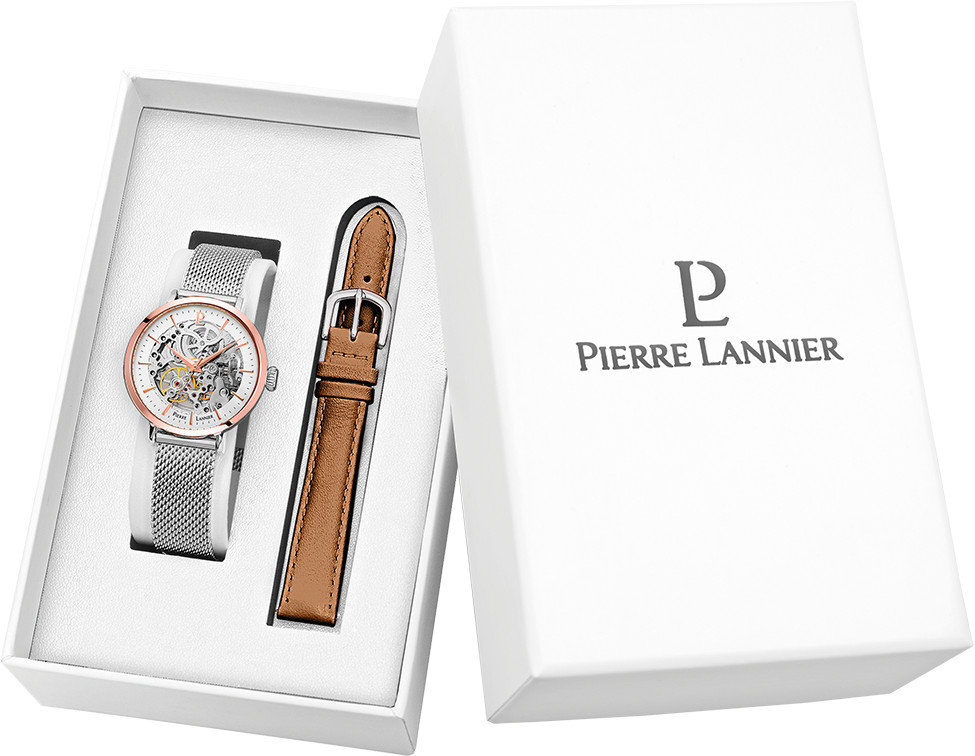 Pierre Lannier Ajándék szett óra Automatic+ szíj 354K721
