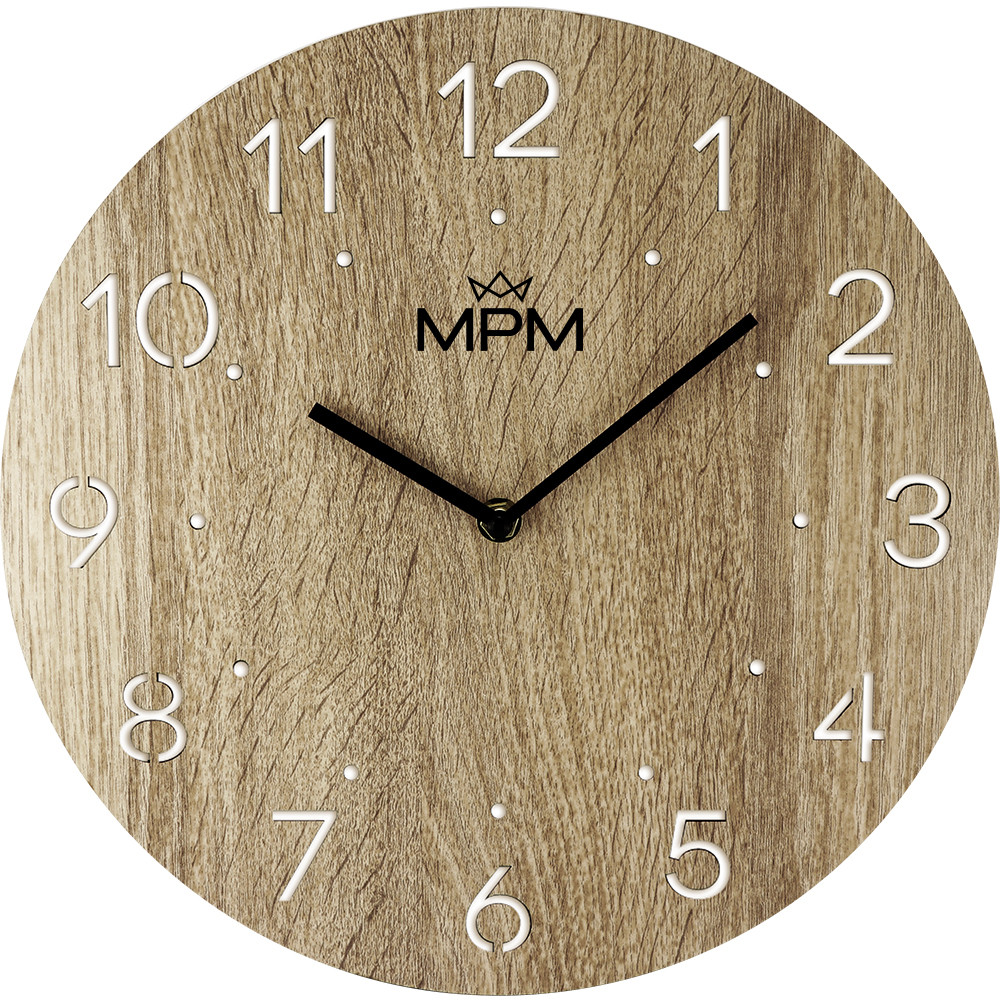 Levně MPM Quality Nástěnné hodiny Dotted - B E07M.4116.50