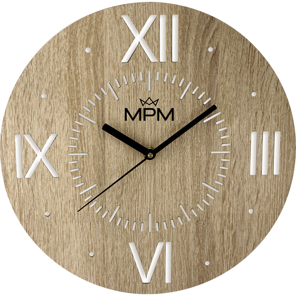 Levně MPM Quality Nástěnné hodiny Rome - B E07M.4119.50