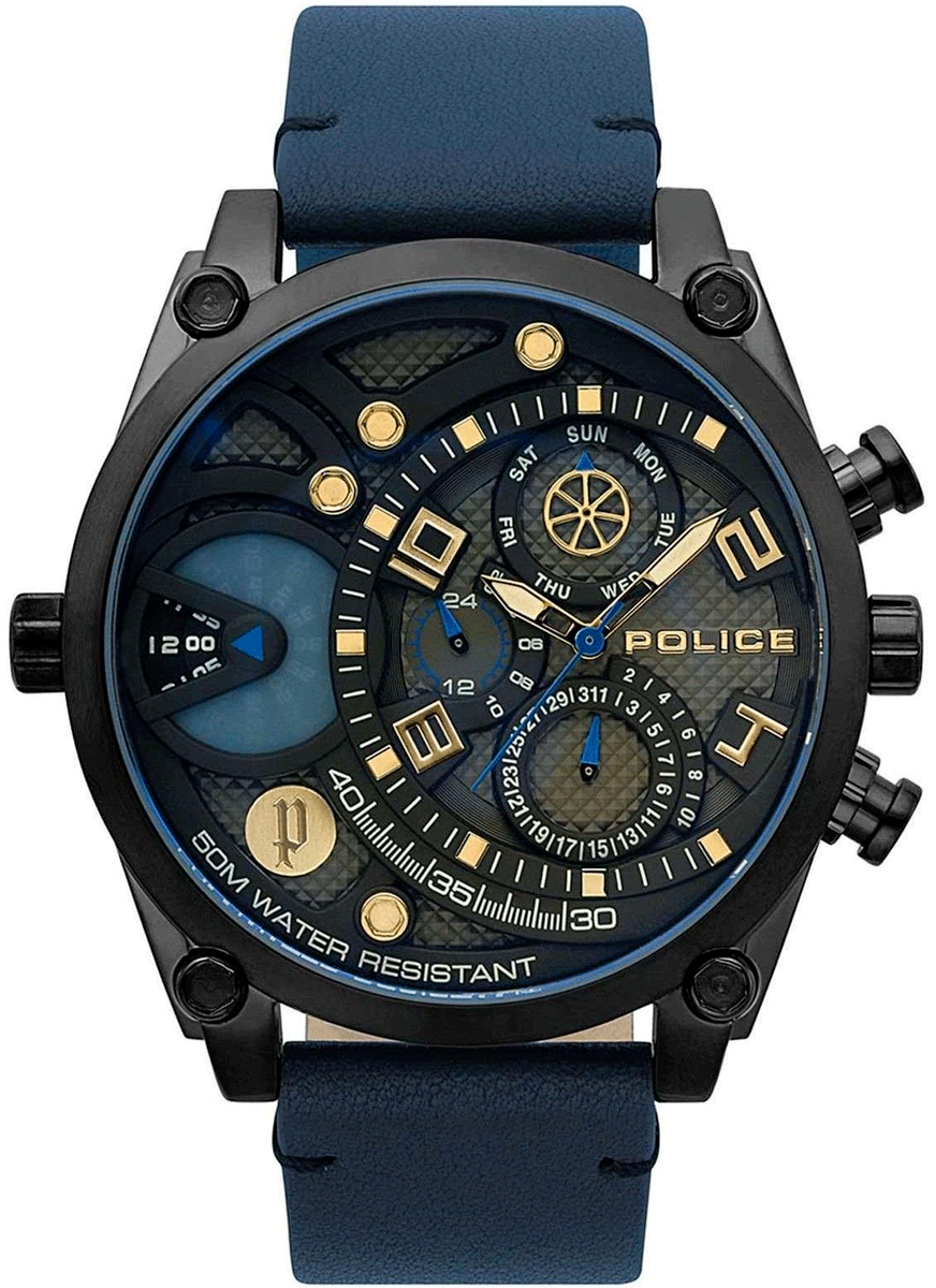 Police Vigor PL15381JSB/61 + 2 měsíce na vrácení zboží