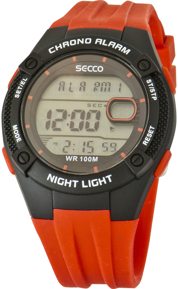 Secco Pánské digitální hodinky S DGWA-002 (562)