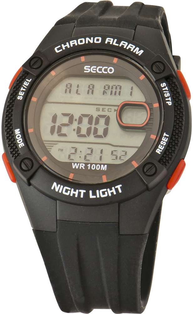 Secco Pánské digitální hodinky S DGWA-006 (562)