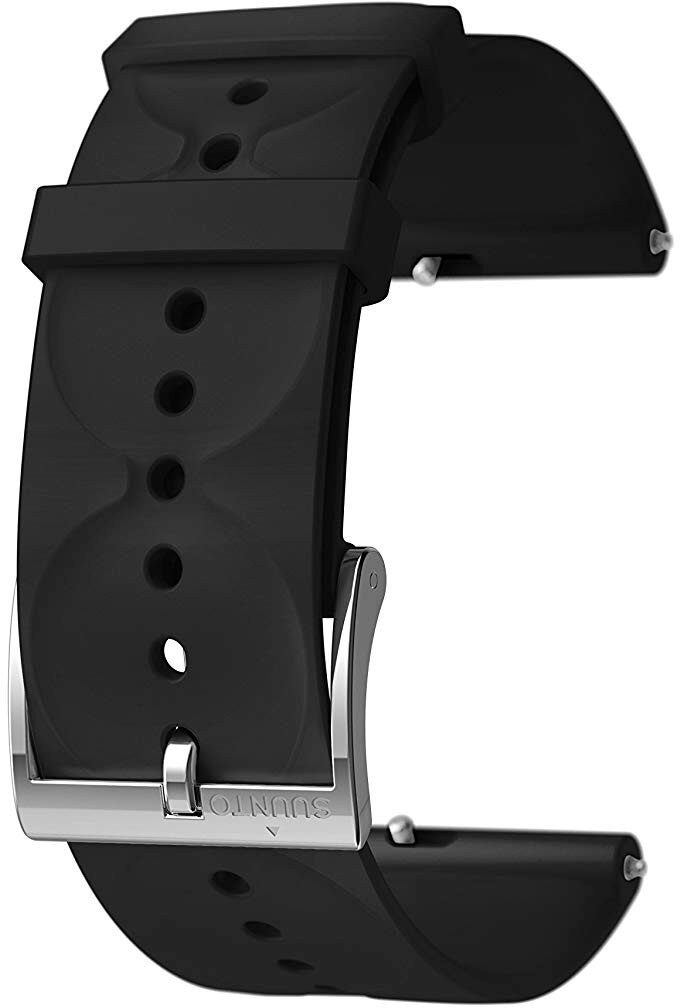 Suunto Suunto 3 Fitness Silikonový řemínek k hodinkám Suunto 3 a Suunto 3 Fitness černý + 2 měsíce na vrácení zboží