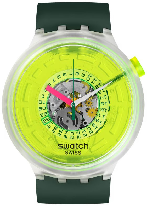 Swatch Big Bold Blinded By Neon SB05K400