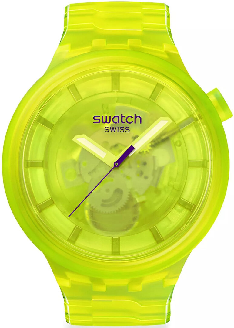 Swatch Big Bold Yellow Joy SB05J103