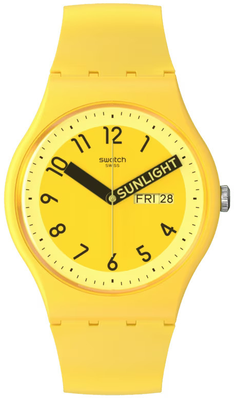 Levně Swatch Love is Love Proudly Yellow SO29J702
