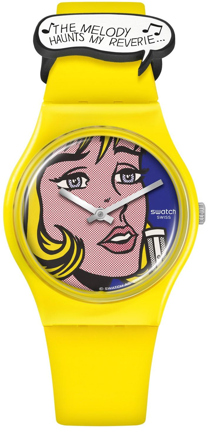 Levně Swatch Reverie by Roy Lichtenstein, the Watch SO28Z117