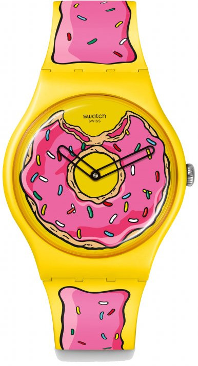 Levně Swatch The Simpsons Seconds Of Sweetness SO29Z134