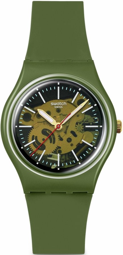 Swatch Thru the Greenery SO28G110