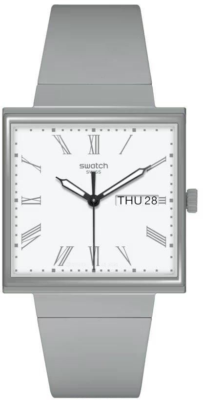 Levně Swatch What If…Gray? SO34M700