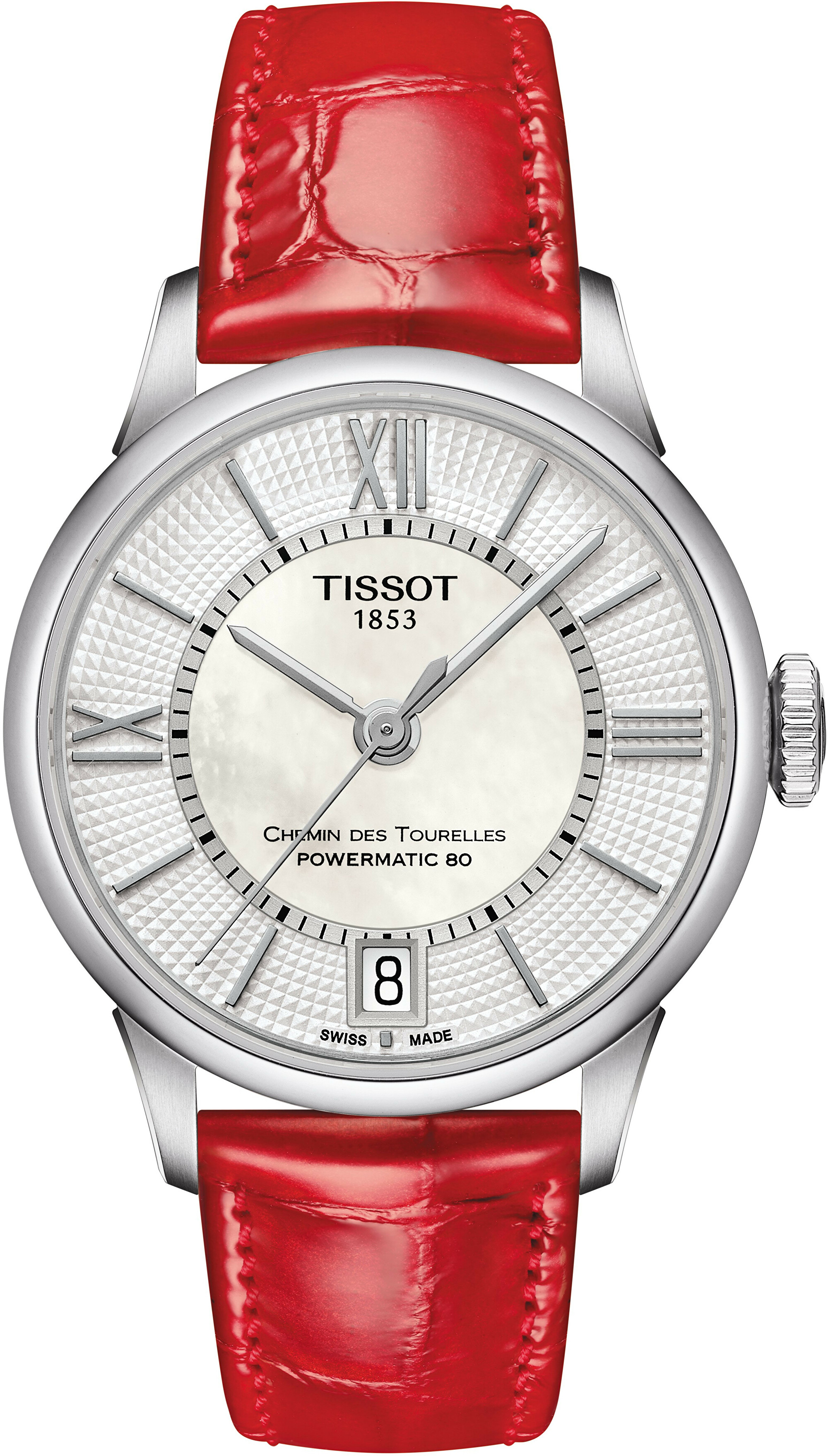 Levně Tissot T-Classic Chemin des Tourelles Powermatic 80 T099.207.16.118.00