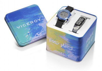 Levně Viceroy Dárkový set dětské hodinky Next + fitness náramek 41109-39