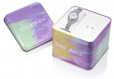 Viceroy Dárkový set dětské hodinky Sweet + náušnice 401256-04