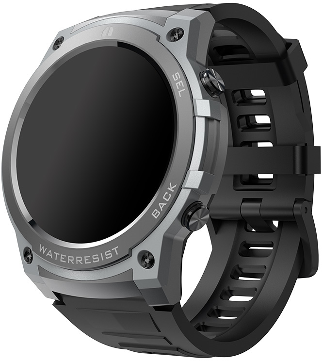Zobrazit detail výrobku Wotchi AMOLED Smartwatch DM55 – Grey – Black