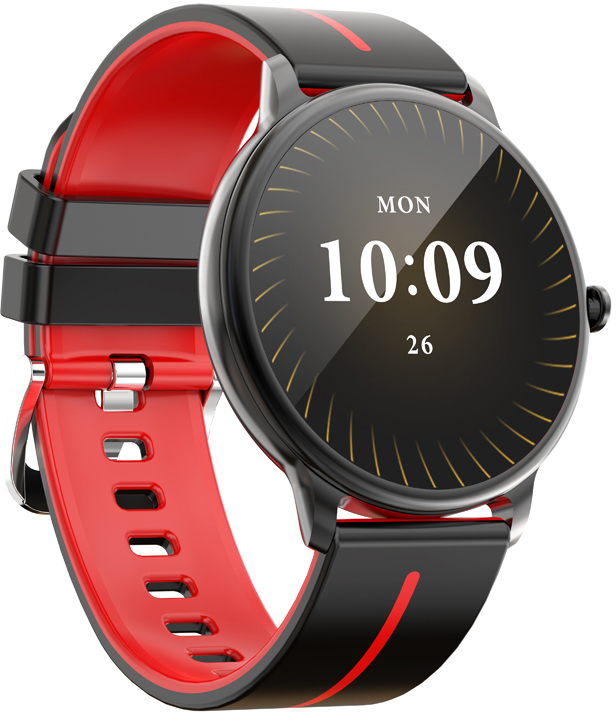 Levně Wotchi AMOLED Smartwatch KM60 – Black