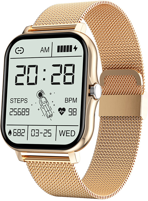 Zobrazit detail výrobku Wotchi Smartwatch WO2GTG - Gold