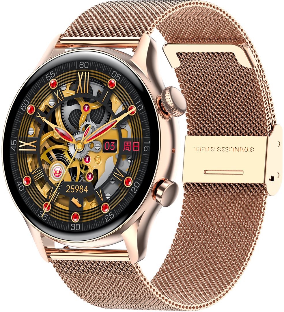 Zobrazit detail výrobku Wotchi SET AMOLED Smartwatch W80GDM PRO + náhradní řemínek