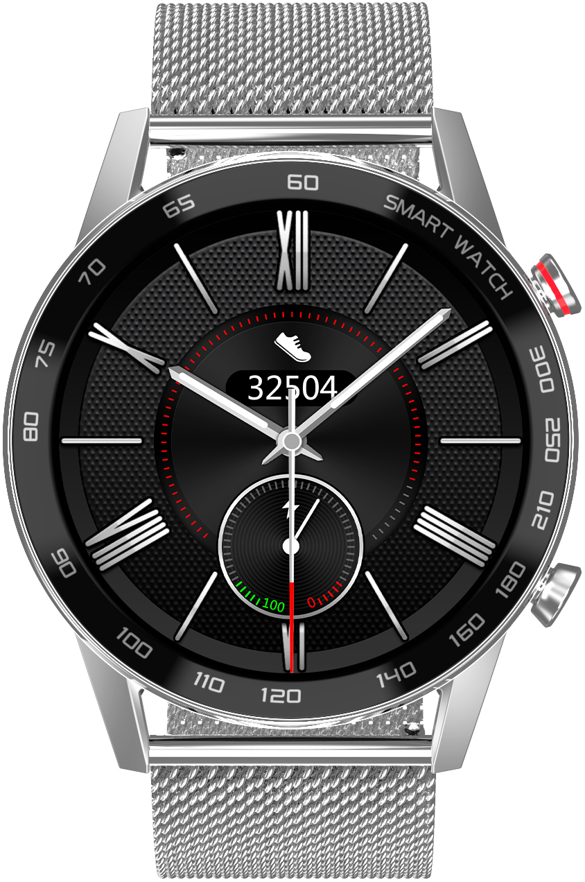 Zobrazit detail výrobku Wotchi Smartwatch WO95SS - Silver Steel