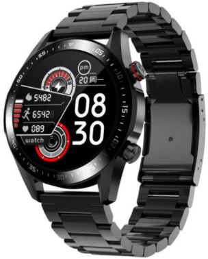 Wotchi Smartwatch WO21BCKS - Black Steel