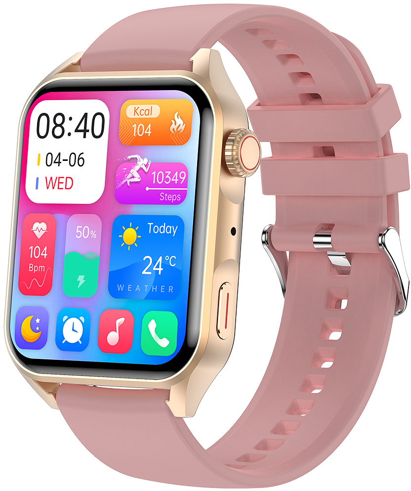 Zobrazit detail výrobku Wotchi AMOLED Smartwatch W280PKS - Pink