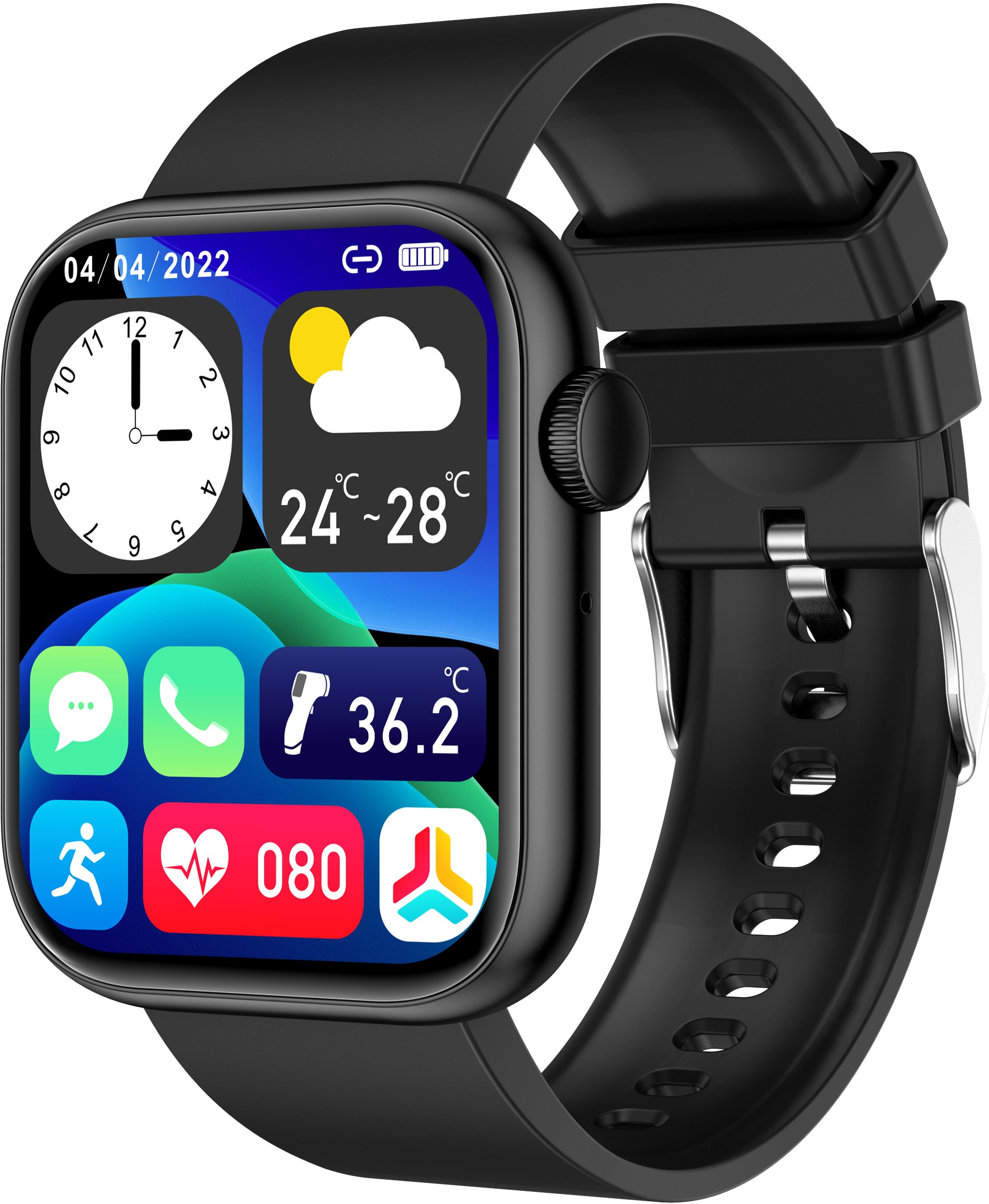 Zobrazit detail výrobku Wotchi Smartwatch WQX7B - Black