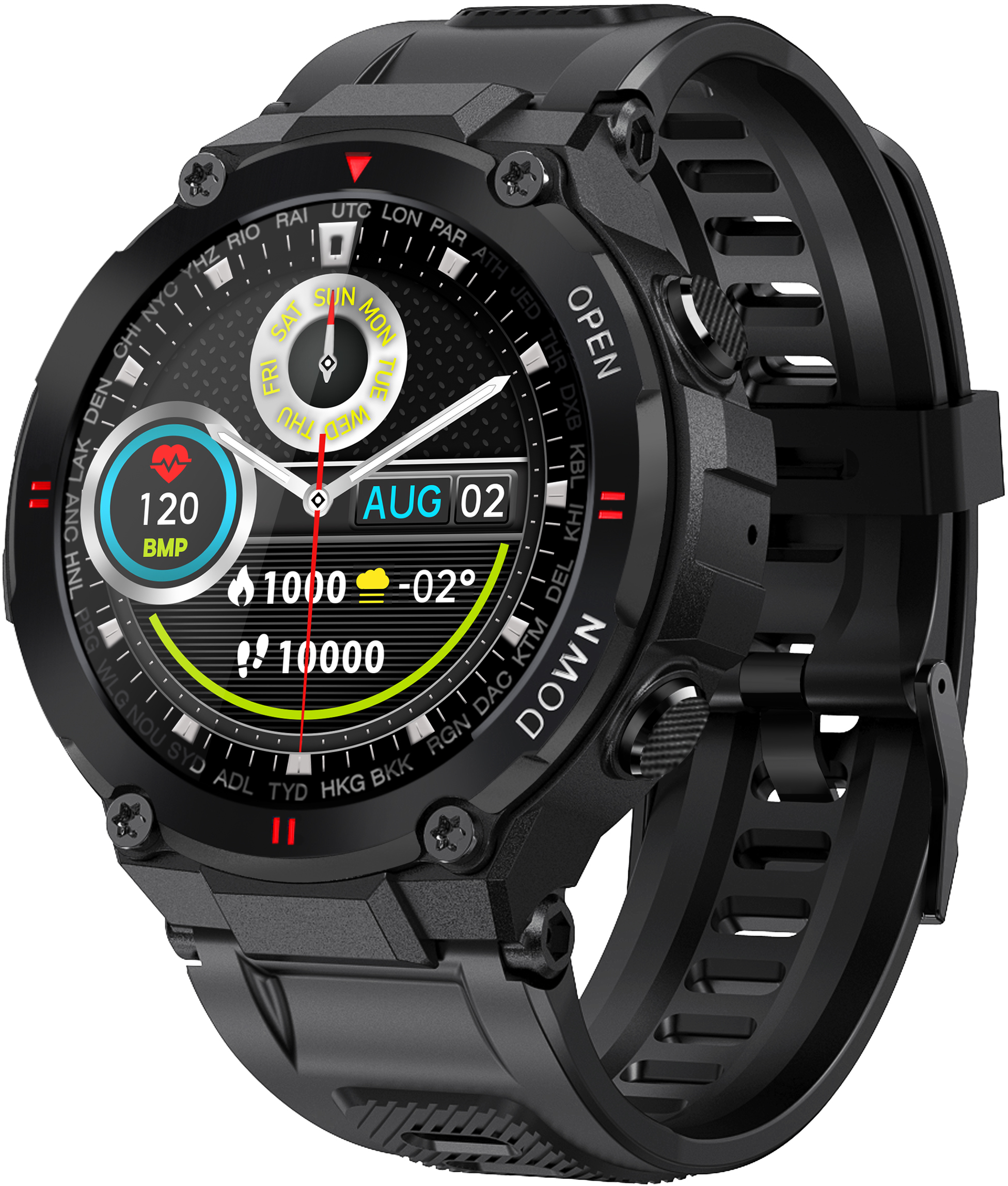 Zobrazit detail výrobku Wotchi Smartwatch W22G - Black