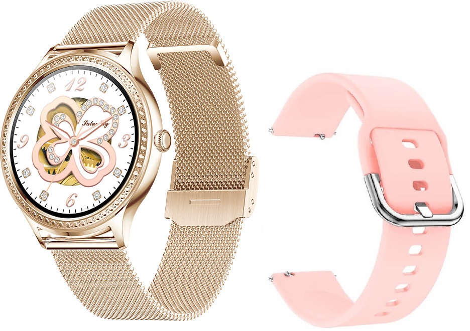 Zobrazit detail výrobku Wotchi Smartwatch W35AK - Gold-steel - SET Zobrazit detail výrobku Wotchi Smartwatch W35AK - Gold-steel - SET