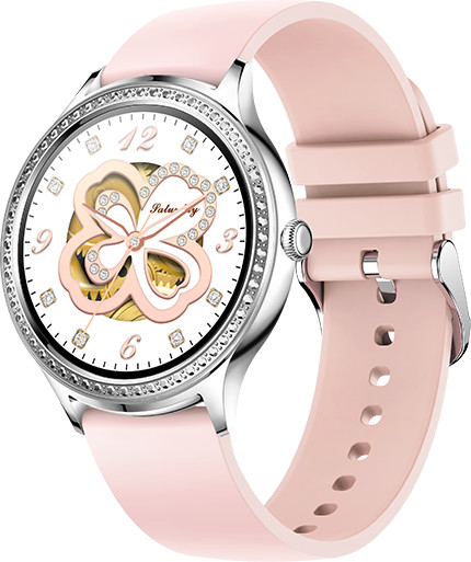 Zobrazit detail výrobku Wotchi Smartwatch W35AK - Silver Pink Silicone