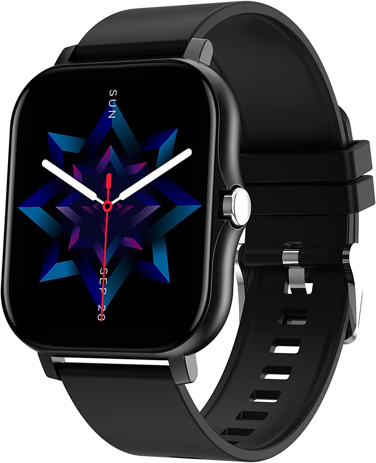 Wotchi Smartwatch WO2GTG - Black Silicone