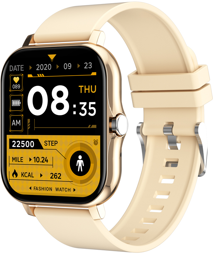 Zobrazit detail výrobku Wotchi Smartwatch WO2GTG - Gold Silicone