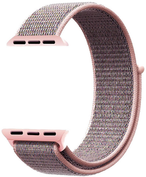 4wrist -  Provlékací řemínek pro Apple Watch - PINK SAND 38/40/41 mm