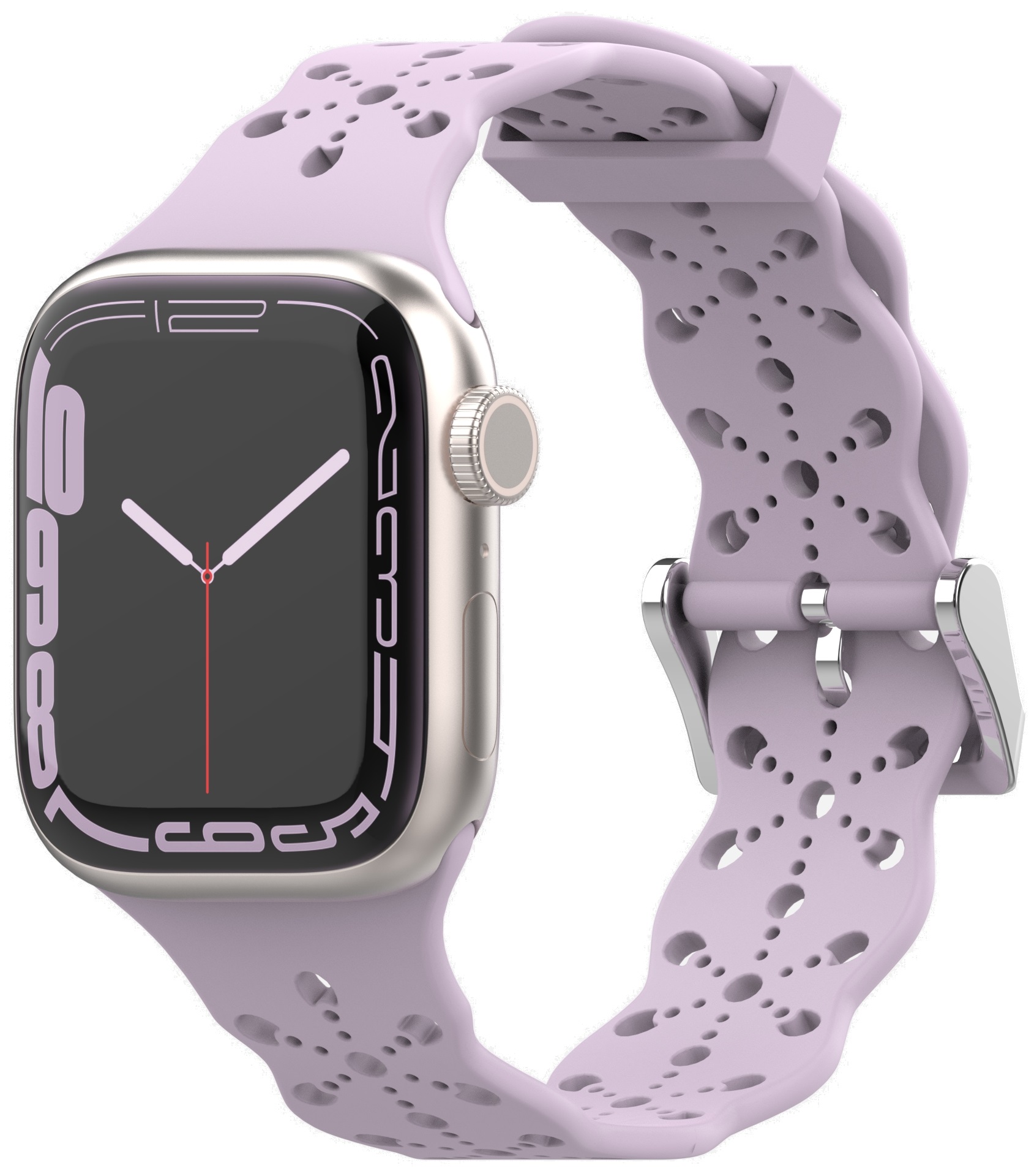 4wrist Silikonový řemínek pro Apple Watch 38/40/41 mm - Lavender