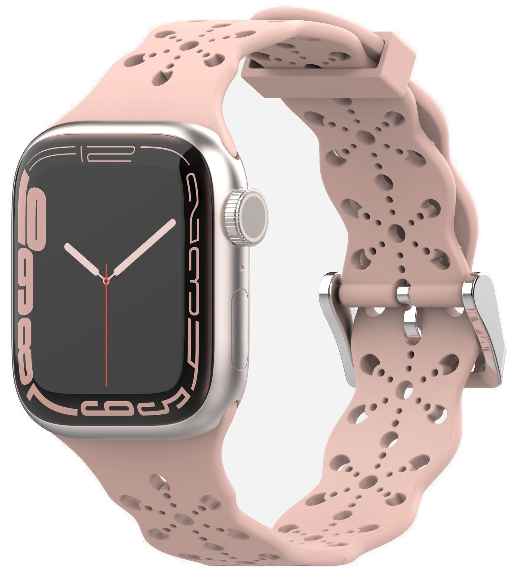 4wrist Szilikon szíj Apple Watch-hoz - 38/40/41 mm - Pink