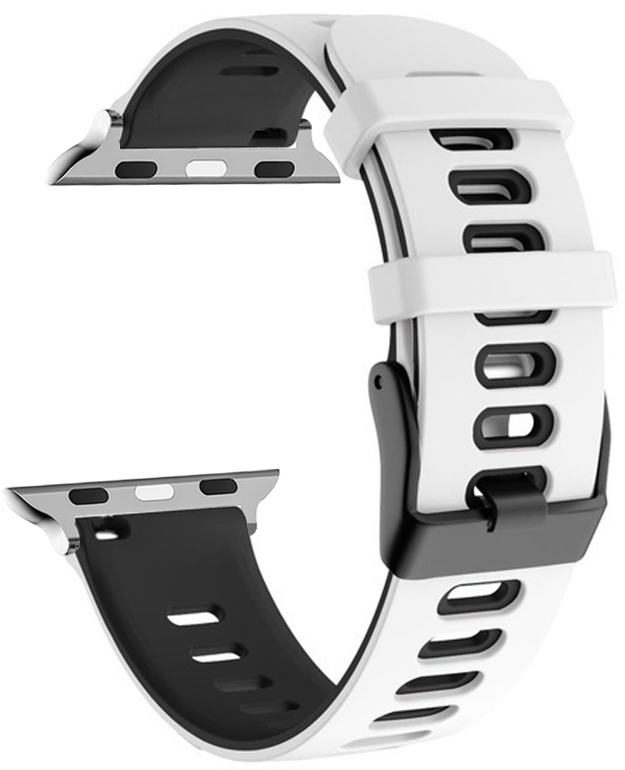 4wrist Silikonový řemínek pro Apple Watch - White 42/44/45/49 mm
