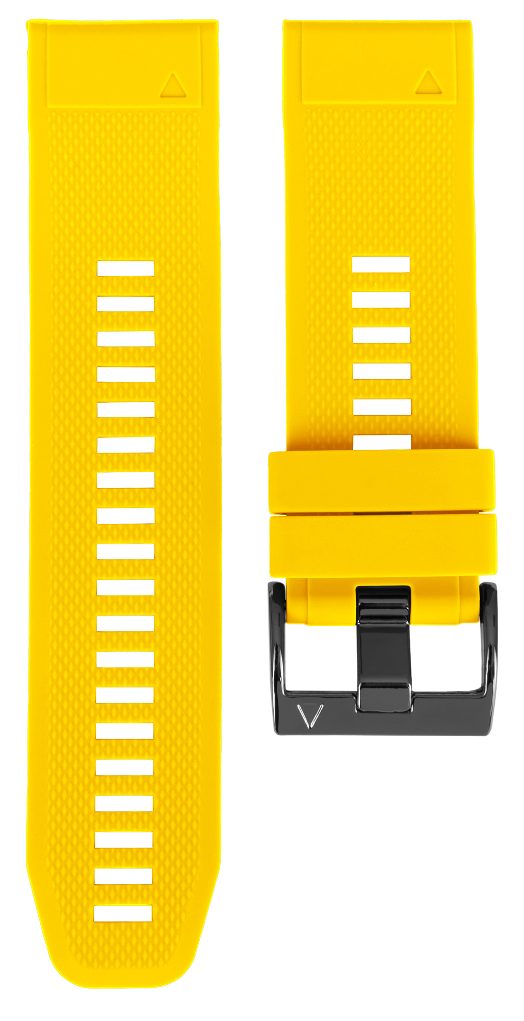 4wrist Silikonový řemínek pro Garmin Fenix 7X/Fenix 6X/Fenix 5X Plus/Fenix 3 - 26 mm - Yellow